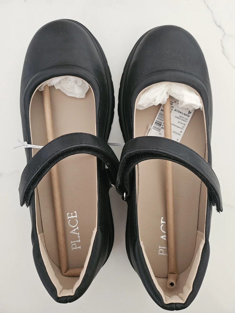 Place Black Mary Jane School Shoes